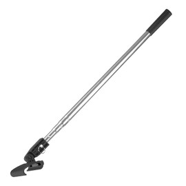 KEZERS Drywall Skimming Blade Handle Combo,35"-81" Stainless Steel Extension Pole + Handle Adapter,3-Stage Extension Pole & Handle Adapter for Drywall Skimming Blade