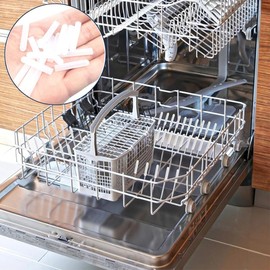 100 Pieces Dishwasher Rack Tip Tine Cover Caps Prong Rack Caps Just Push on to Repair, 1 Inch in Inner Diameter (White)