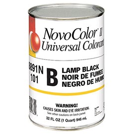 Valspar 211421 Novo Ii Universal Colorant, 1 Qt, B-Lamp, Black, 32 Fl Oz