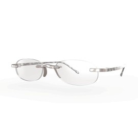 Scojo New York Gels Original | 2x TAUPE MARBLE | Readers for Men & Women | Stylish, Scratch-Resistant Lenses