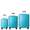 Furrnook 3-Piece Luggage Sets (20", 24", 28"), Suitcase with Wheels,