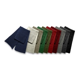 Blauer Peter - Knitted Scarf - Merino - 10 Colours, red