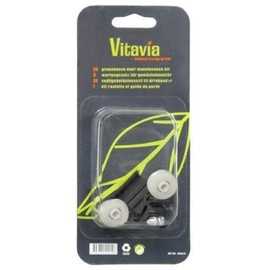 Vitavia 22mm Door Wheel Kit, Also Suitable for Halls Greenhouses
