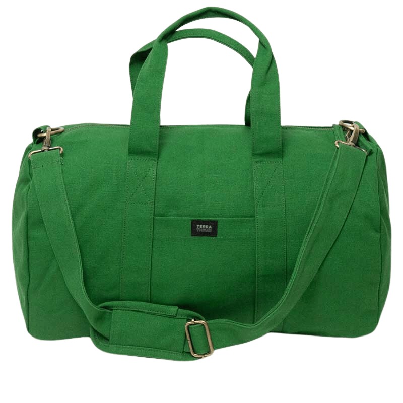 Terra Thread Organic Cotton Aarde Gym Bag, Sand Dune