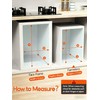 LIONONLY Pull Out Trash Can Under Cabinet Kit with Soft-Close