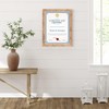 iRahmen 8.5 x 11 Picture Frame Set of 2, Certificate