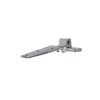 1-7/8" Offset Polished Chrome Cam-Rise Lift-Off Walk-in Door Hinge -