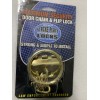 Strike Plate Locks Maximum Security Door Chain & Flip Lock,