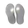Feet Footprints Plastic Craft Mold Set to use with concete