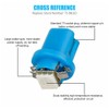 SaiDian 50Pcs T5 B8.5D 5050 SMD Dashboard Led Lights Car
