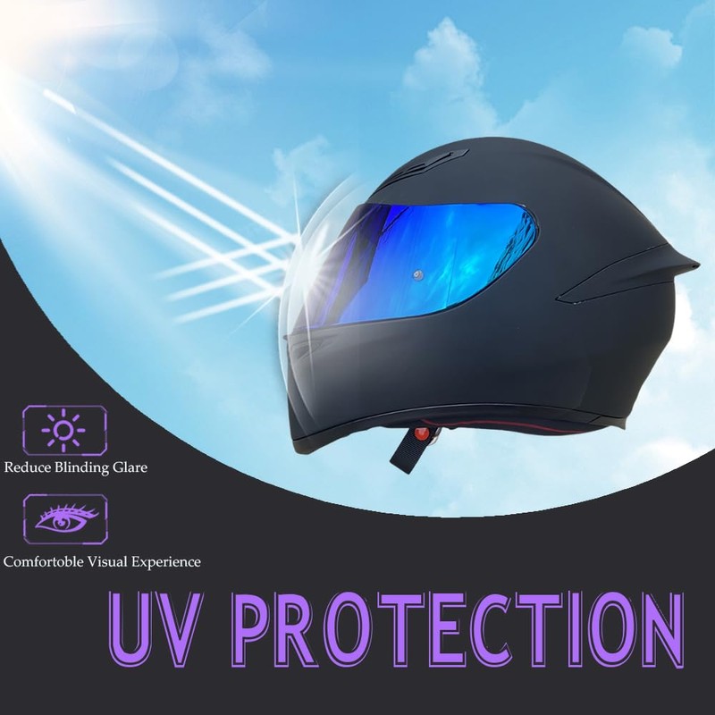 BSTOP K1 Face Shield Uv-Protected for AGV K1, K1S, K3SV,
