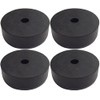 (4 Pack) 2.5" Trailer Ramp Door Bumper, Compatible with Truck