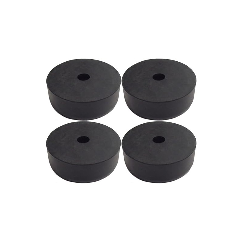 (4 Pack) 2.5" Trailer Ramp Door Bumper, Compatible with Truck