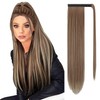 Sofeiyan Long Straight Ponytail Extension 26 inch Wrap Around Ponytail