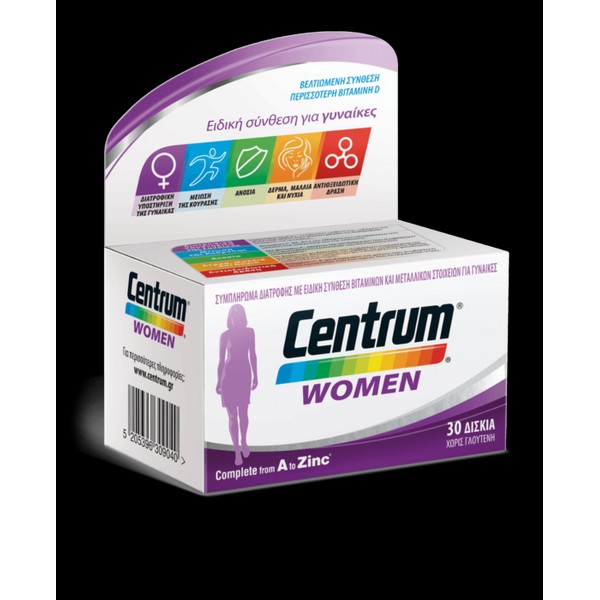 Centrum Women Multivitamin 30 Tablets