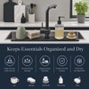 Faucet Mat for Kitchen Sink, Natural Diatomite Stone (23.6" x
