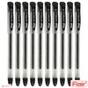 FLAIR Hydra 10 x 0.5mm Tip BLACK Gel Pens Easy