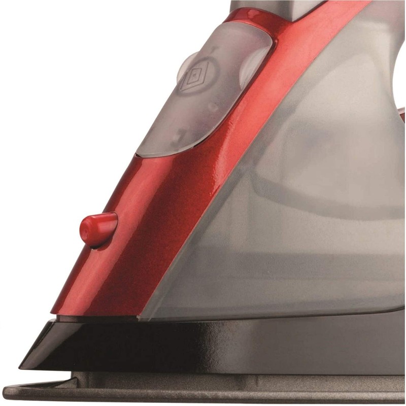 Brentwood MPI-54 Steam Iron NIL, Red