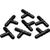 Maitys 8 Pieces 1/2 Inch (16mm) Garden Barbed Connector Plastic