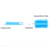 3Pcs 11.4Inch Sponge Clean Brush With Adjustable Plastic Handle For