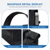GOLF QUALITY Rolltop Backpack Women Men Backpack Bag 2 in