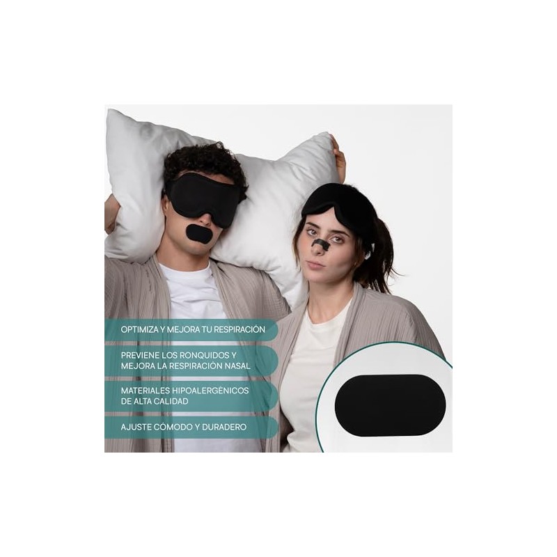 INSAE 30 Tiras Bucales Antirronquidos - Cinta bucal para dormir