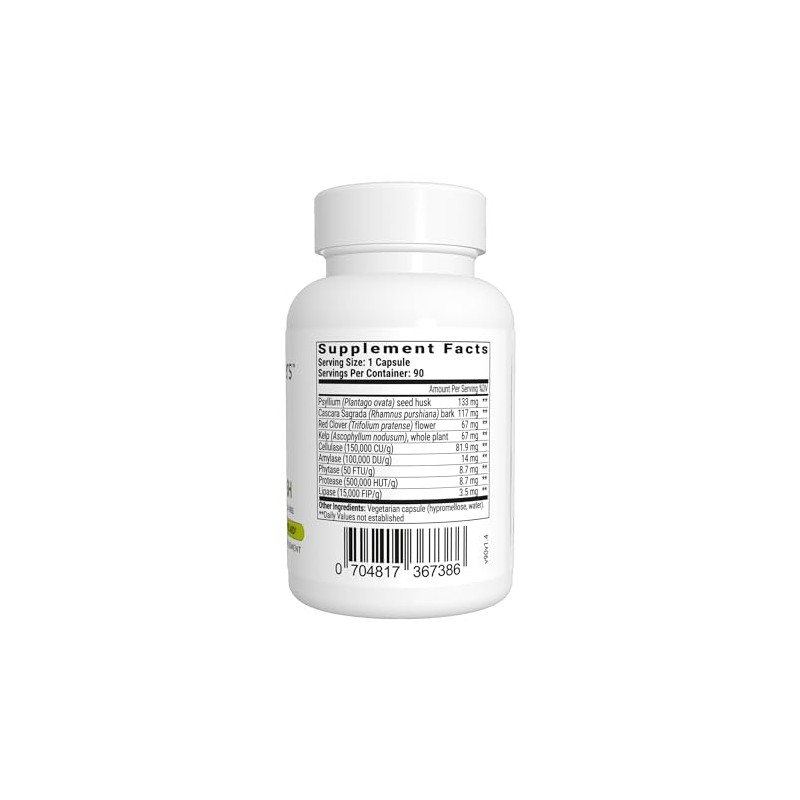BiOptimizers Herbal Power Flush | Extra Strength Digestive Cleanse |