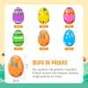 Cosswe Plastic Easter Eggs, Pack of 24 Easter Eggs for