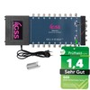 GSS 5/16 Multiswitch for Quattro & Quad LNB, Multiswitch for