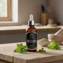 Extracto Tintura De Orégano Gotas 30ml Uso Diario Natural