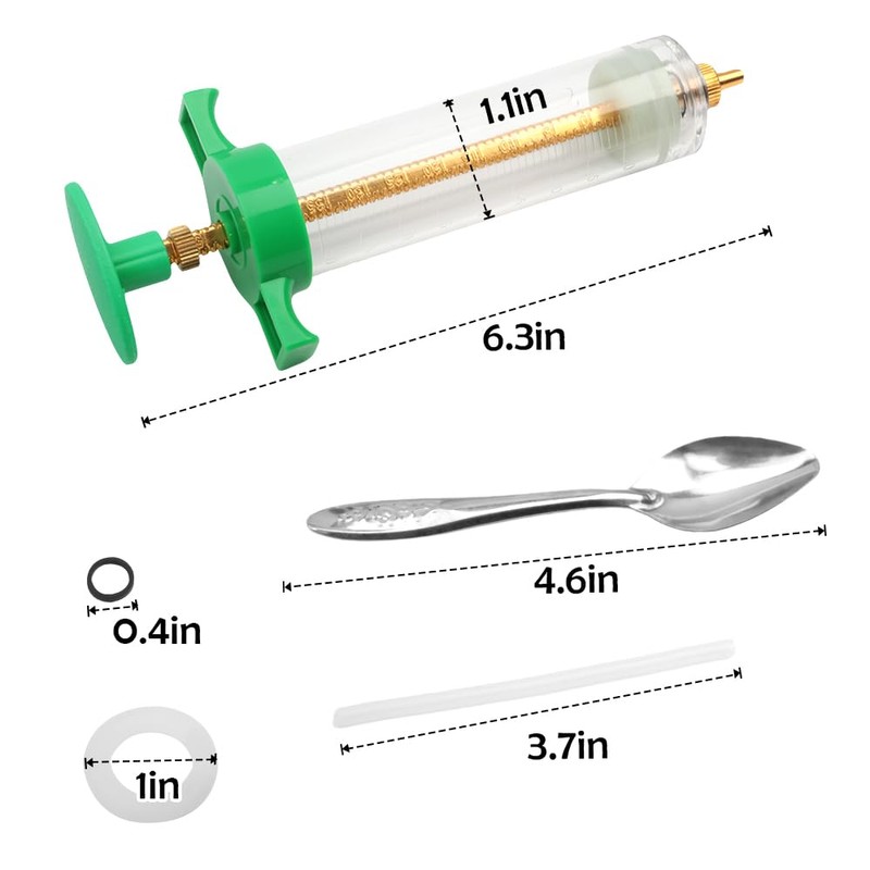 1 Set Small Bird Feeding Syringe Hand Feeding Tubes Kit