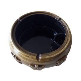 FengShuiGe Feng Shui Treasure Bowl Ashtray + Wealth Porsperity Figurine, Feng Shui Decor Attract Wealth and Good Luck