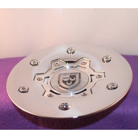 Lexani Wheels Custom Center Cap Chrome (Set of 1) # 654C01 S807-10-08 C-189-5 LX-2 24" 26"
