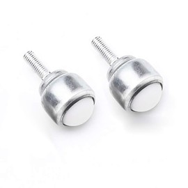 Nylon Ball Bearing Unit Table Conveyor Roller Ball for Gear System Feeding System (CY-19D M6 Male Thread) 2pcs