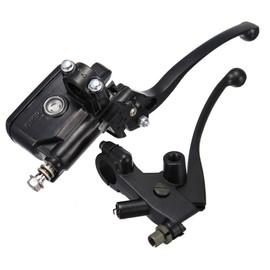 Samger Universal 7/8" 22mm Motorcycle Handlebar Brake Master Cylinder Clutch Lever Left & Right Set