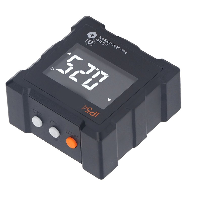 IP54 Angle Finder 4x90° LCD Digital Display 4 Side Strong