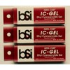3 Pack IC-Gel Insta Cure Cyanoacrylate Gel Coral Glue .7oz