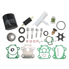 SOXAMarine 6CJW0078 Outboard Maintenance Service Kit for Yamaha F70A Marine with Thermostat Oil Fuel Filter 6CJ-W0078-00-00 18-3494