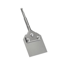 SPKLINE 5 Inch Wide SDS-Plus Floor Scraper Tile Thinset Scaling Chisel SDS-Plus Shank Thinset Scraper Adhesives Remover Wall Scraper Fits SDS-Plus Rotary Hammers and Chipping Hammer Drills (5" x 10")