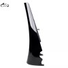 Unbranded Vivid Black Motor Chin Spoiler For Harley Touring Road