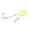 Diving Hooks Stainless Steel Double Reef Hook with Spiral Coil