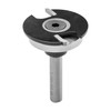ENT Slotting Cutter TC Shank (C) 8 mm, Diameter (A)