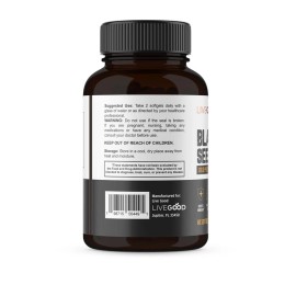 LiveGoods Black Seed Oil Cold Pressed 100% Pure 5% Thymoquinone (60 Capsules)