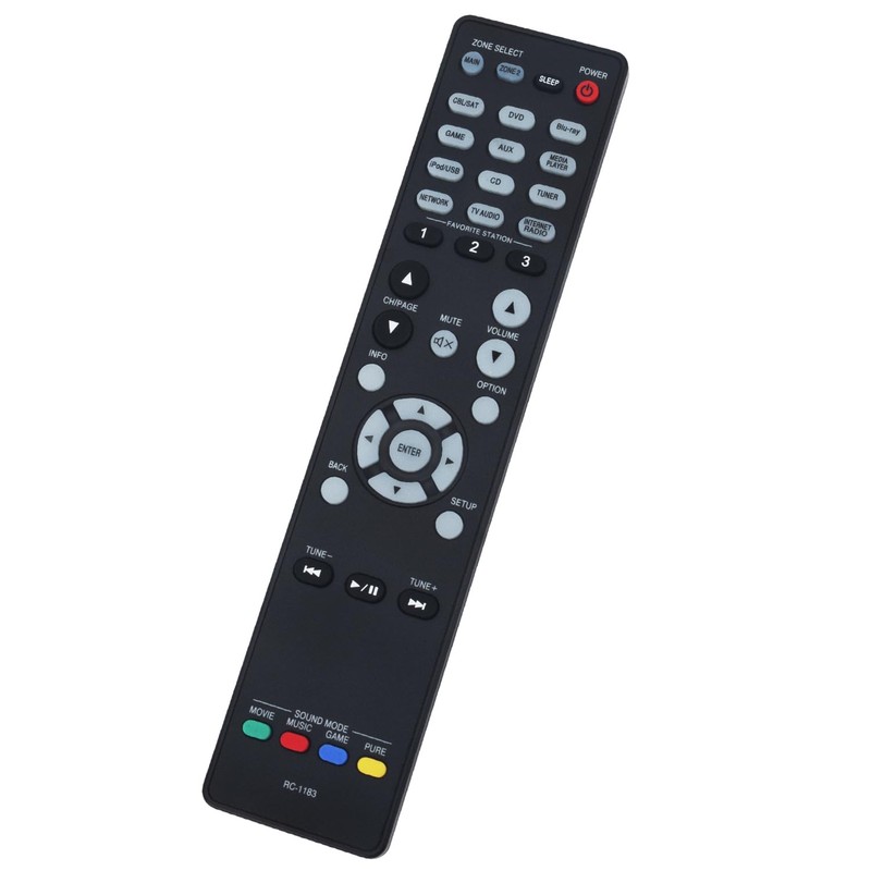 AULCMEET Replacement Remote Control RC-1183 Fit for Denon INTEGRATED NETWORK
