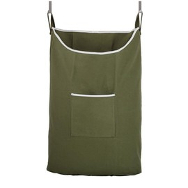 hanging laundry hamper, Laundry Collector, over the door laundry bag - Color: ARMY GREEN