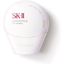 SK-II Genoptics CC Primer, 1.1 oz (30 g), Natural Beige, Cosmetic Base, Sunscreen, SPF50/PA++++, White Floral Scent, Genuine Product
