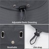 INOGIH Beach Sun Hat for Men UPF 50+ Wide Brim