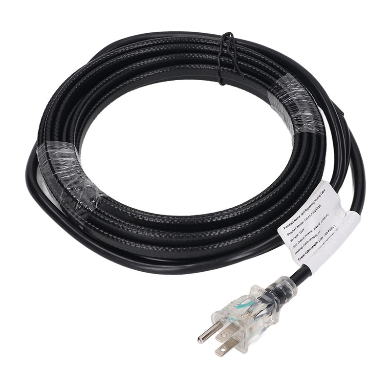 Water Pipe Heating Cable Rapid Temperature Rise IP68 Waterproof Electric