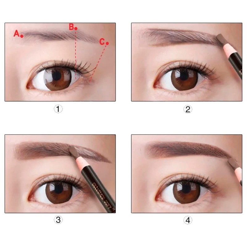 Lápiz Para Diseño Y Delineado De Cejas Microblading Universo En