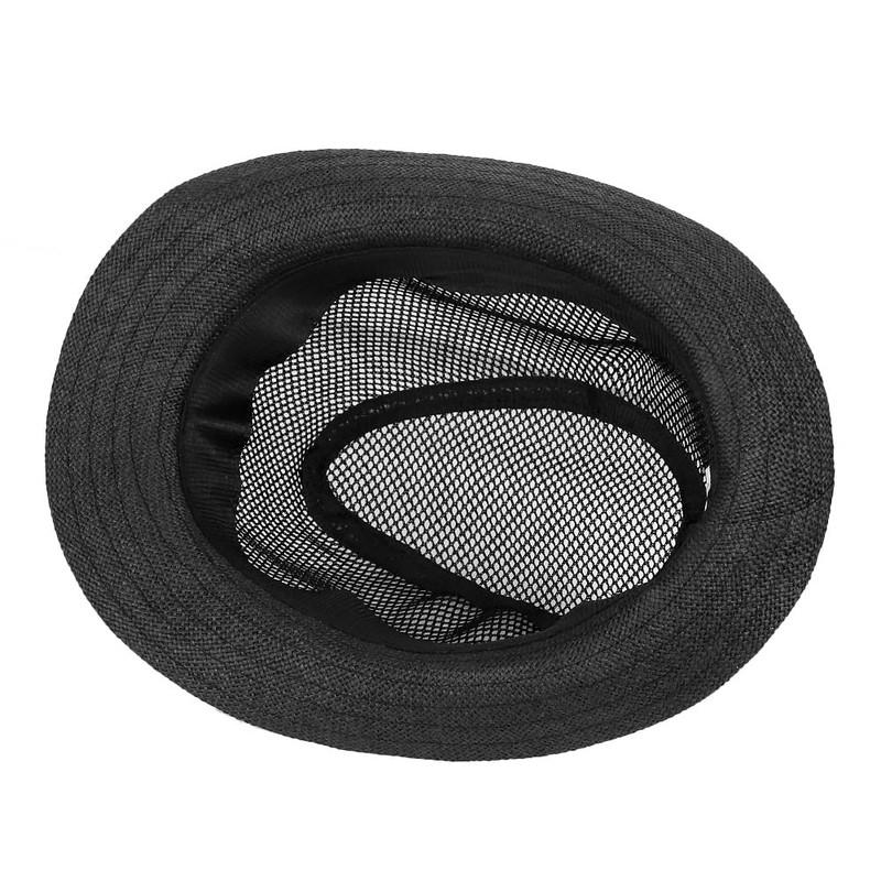 Mesh Straw Hat, Men's, Summer Hat, Panama Hat, UV Protection,